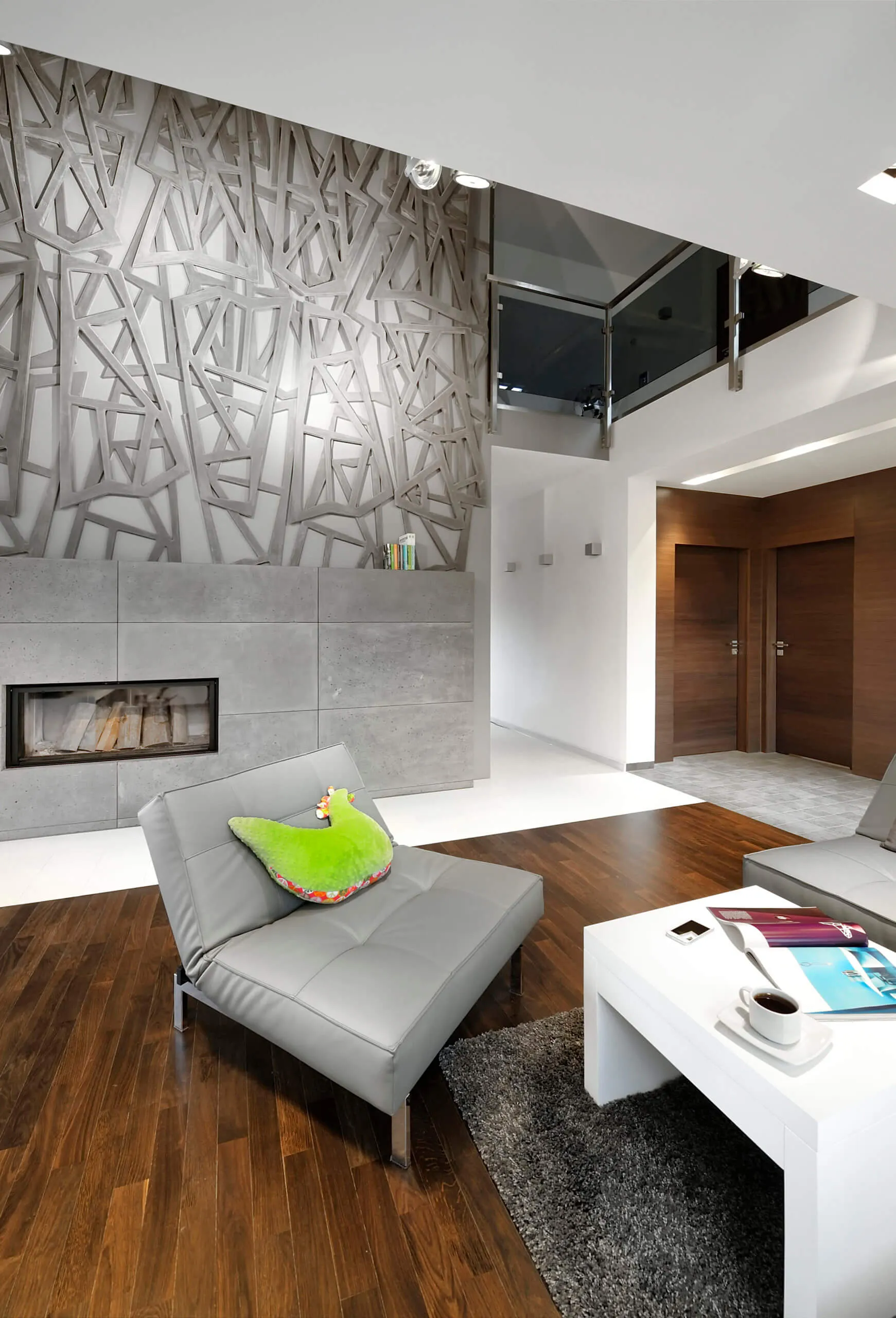 Beton dekoracyjny ConcreAte — realizacja Apartament artMOKO / Kraków