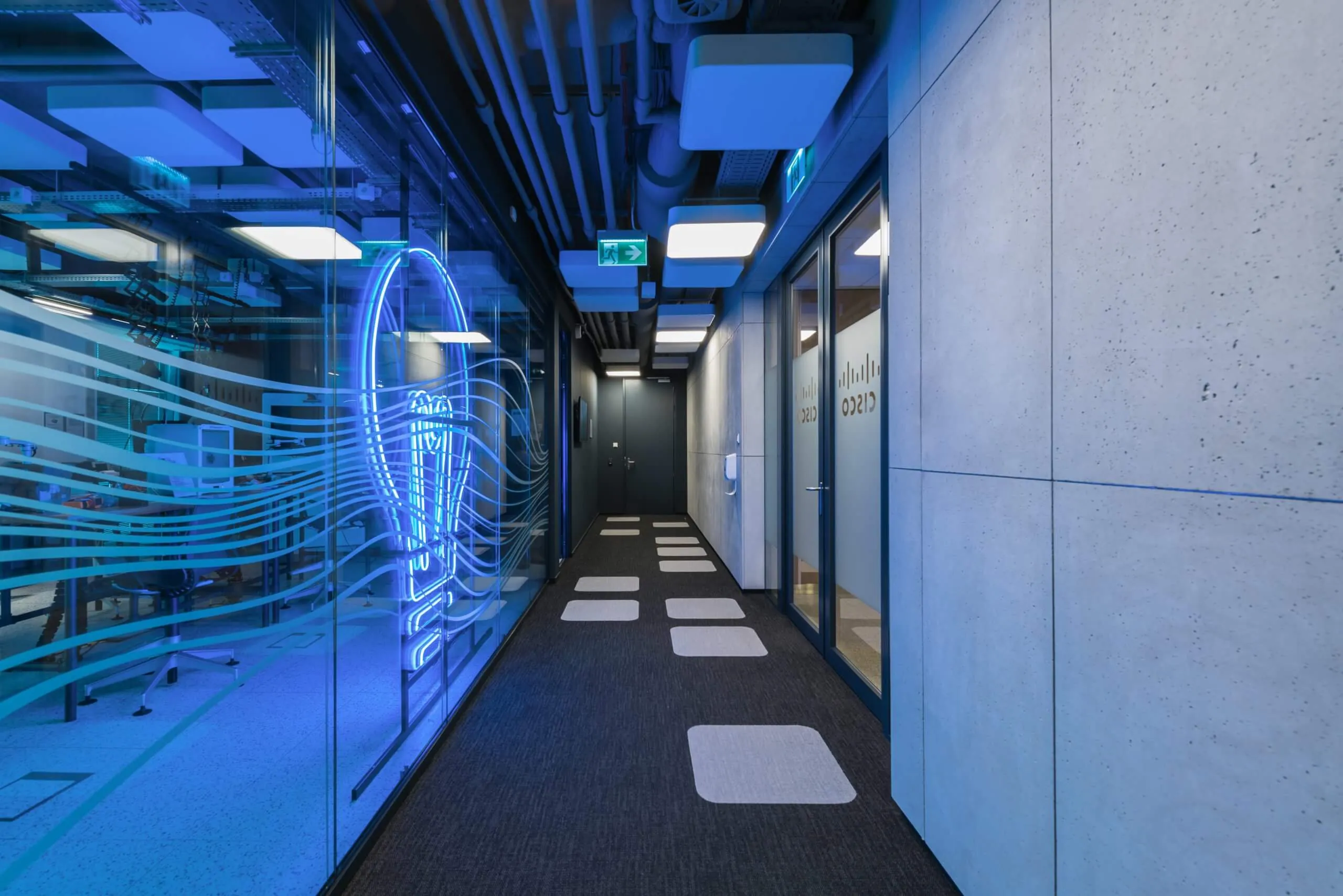 CISCO Kraków — architectural concrete ConcreAte