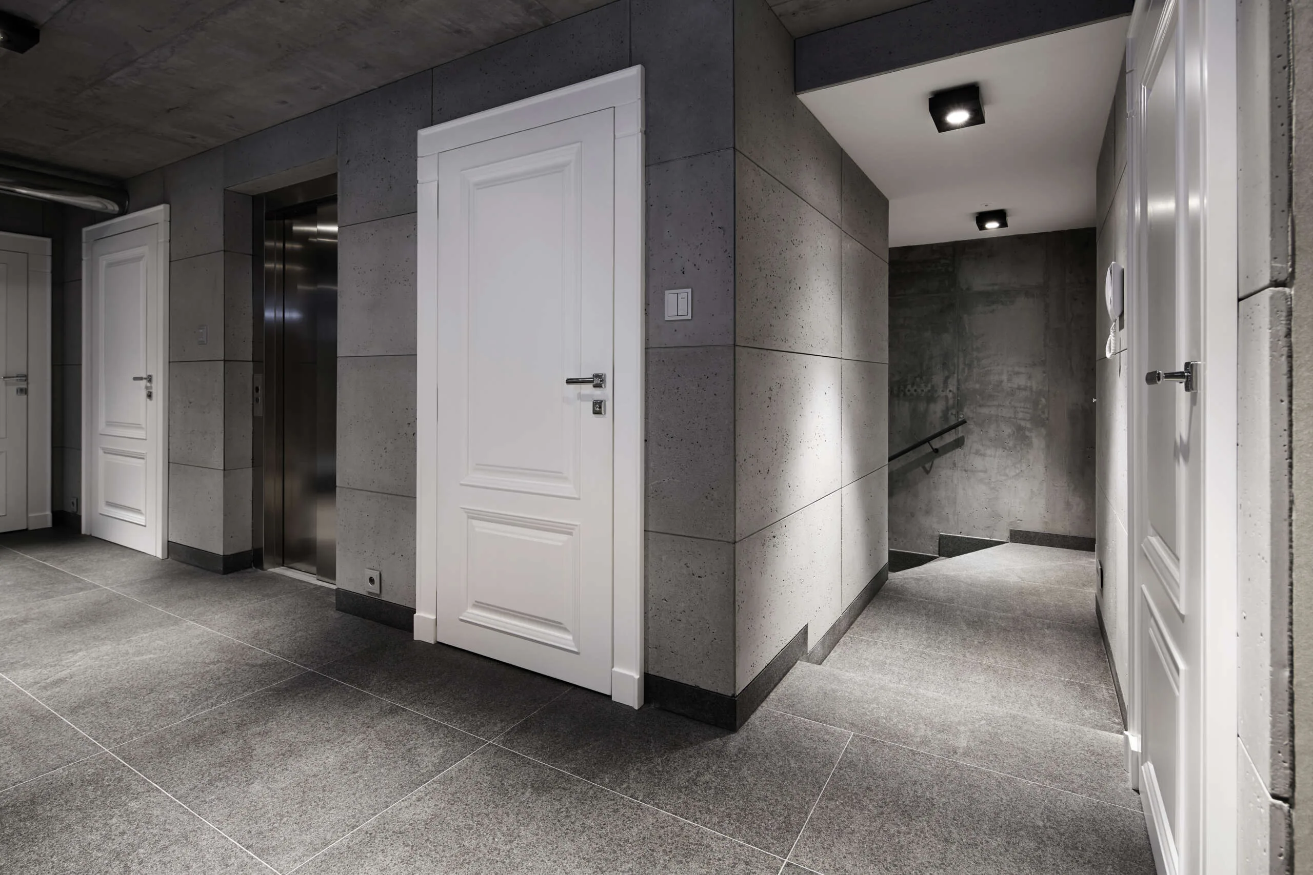 Dom prywatny / Warszawa — architectural concrete ConcreAte