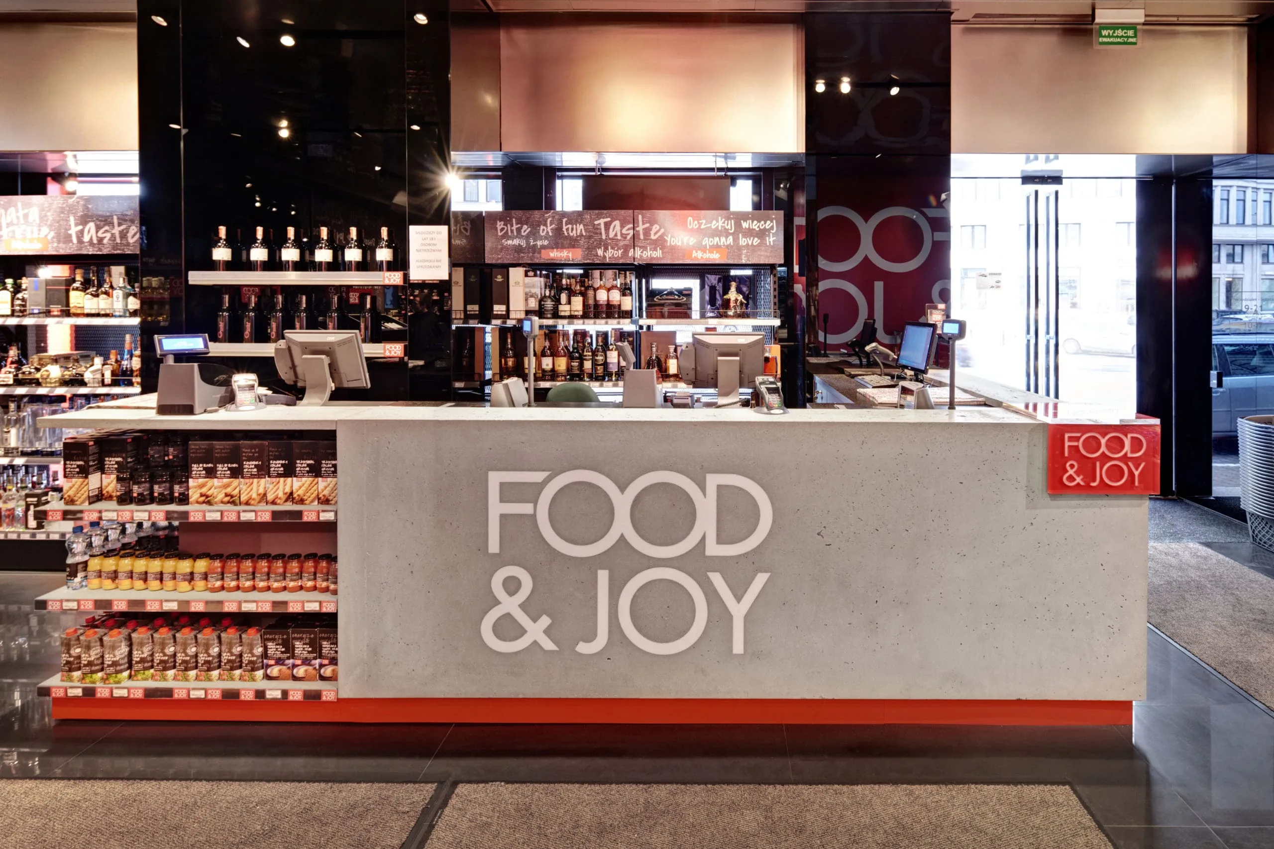 Food & Joy / Warszawa — architectural concrete ConcreAte