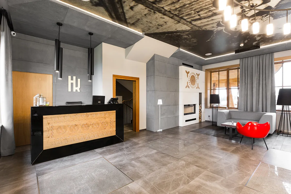 Concrete panels concreAte pure — hotel Murzasichle