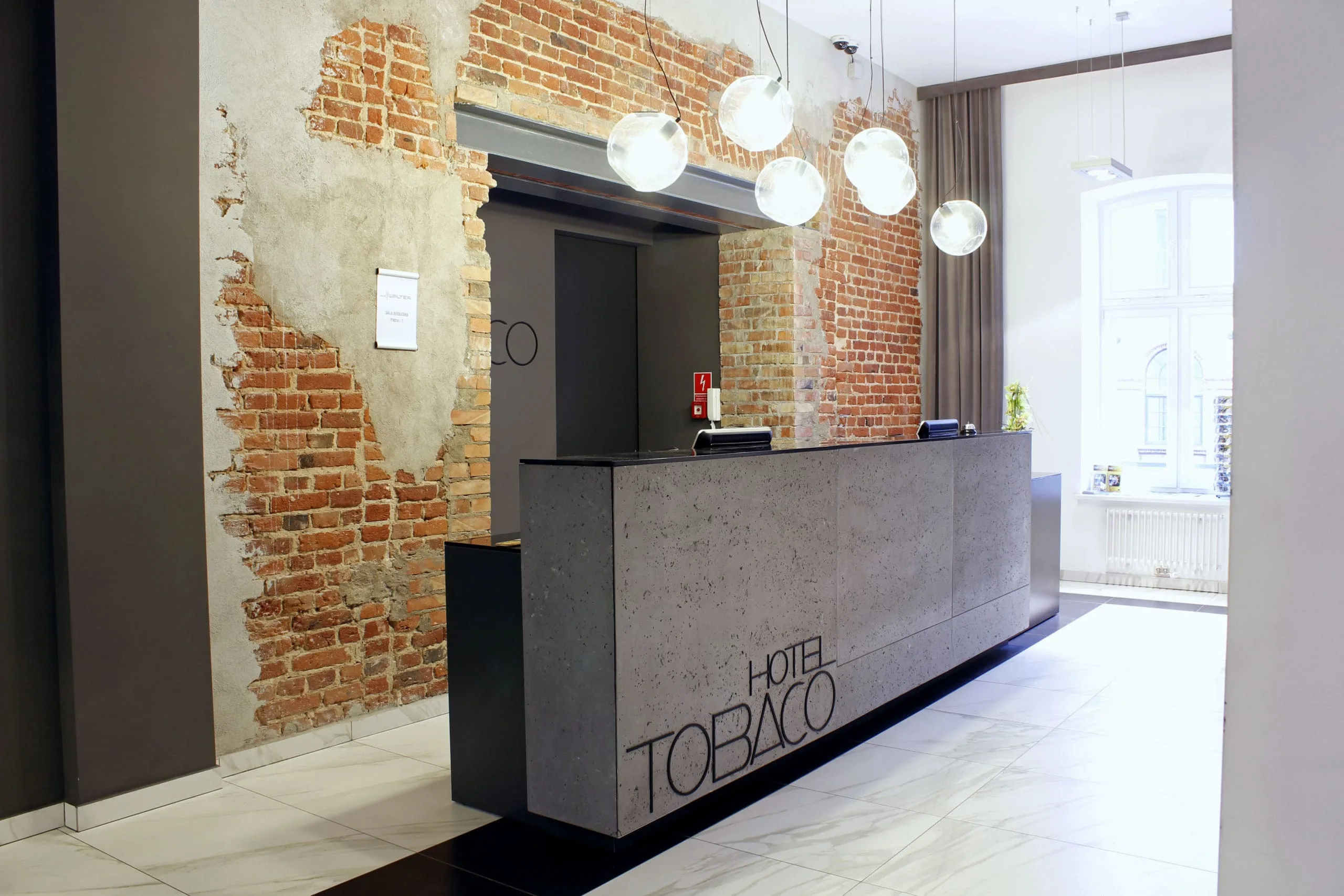 Hotel Tobaco / Łódź — architectural concrete ConcreAte