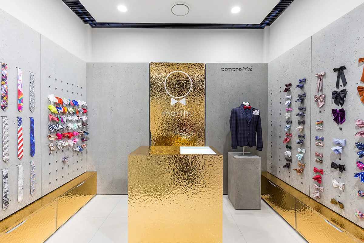 Marthu Salon / Warszawa — architectural concrete ConcreAte