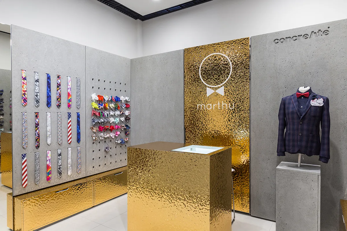 Concrete panels concreAte common — commercial spaces Warsaw