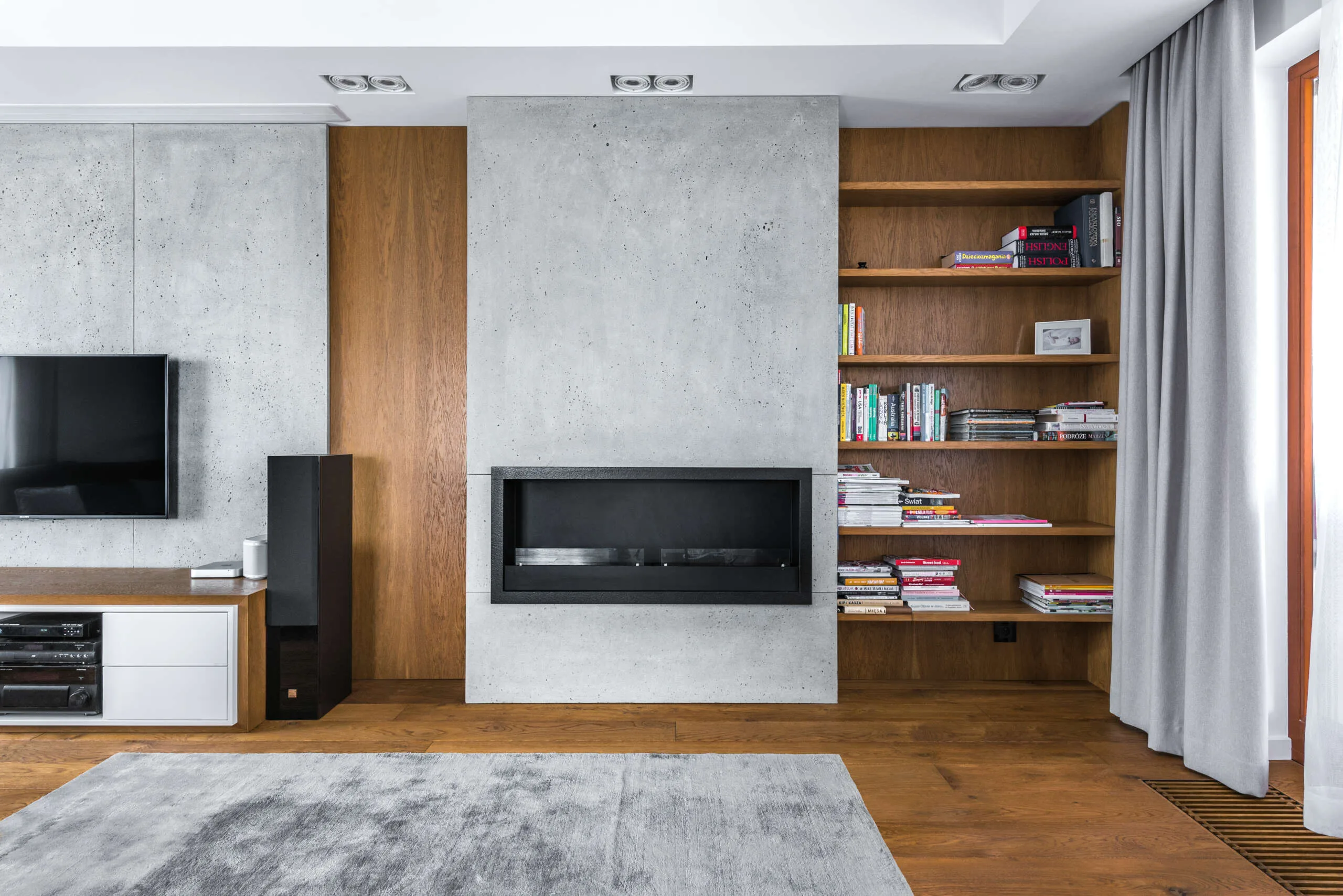 Concrete panels concreAte common — przestrzeń Krakow