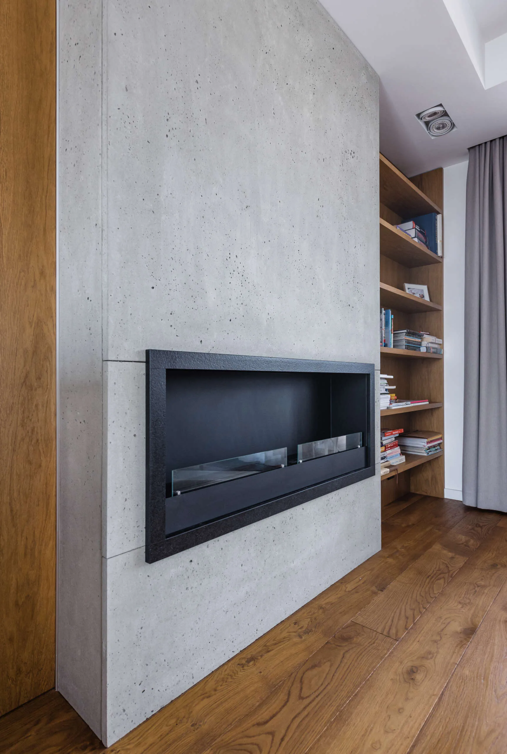 Architectural concrete — przestrzeń Mieszkanie prywatne / Kraków