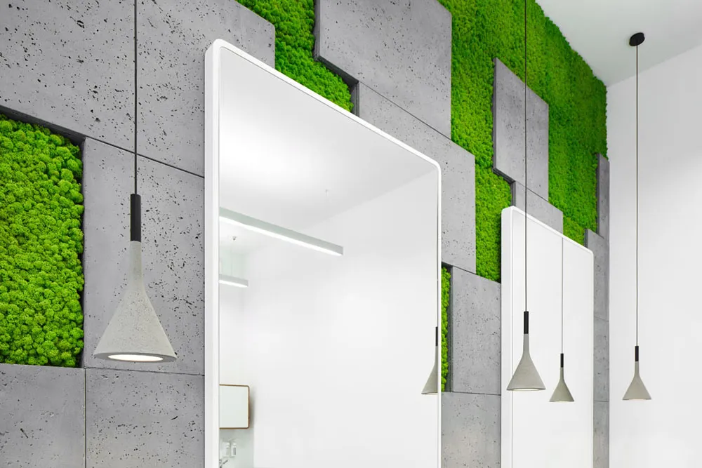 Płyty betonowe concreAte common — przestrzenie komercyjne Kraków