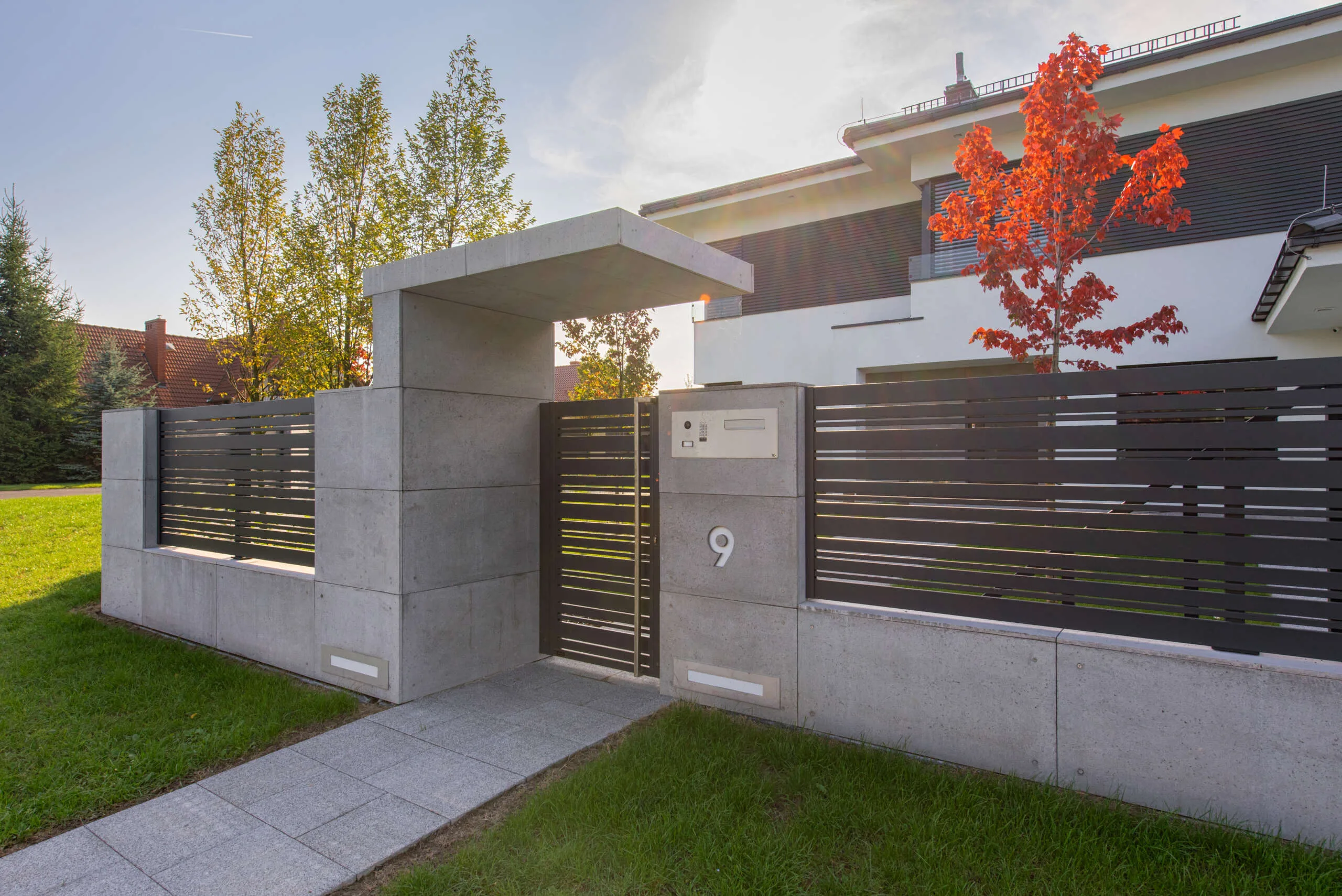 Ogrodzenie / Bolesławiec — architectural concrete ConcreAte