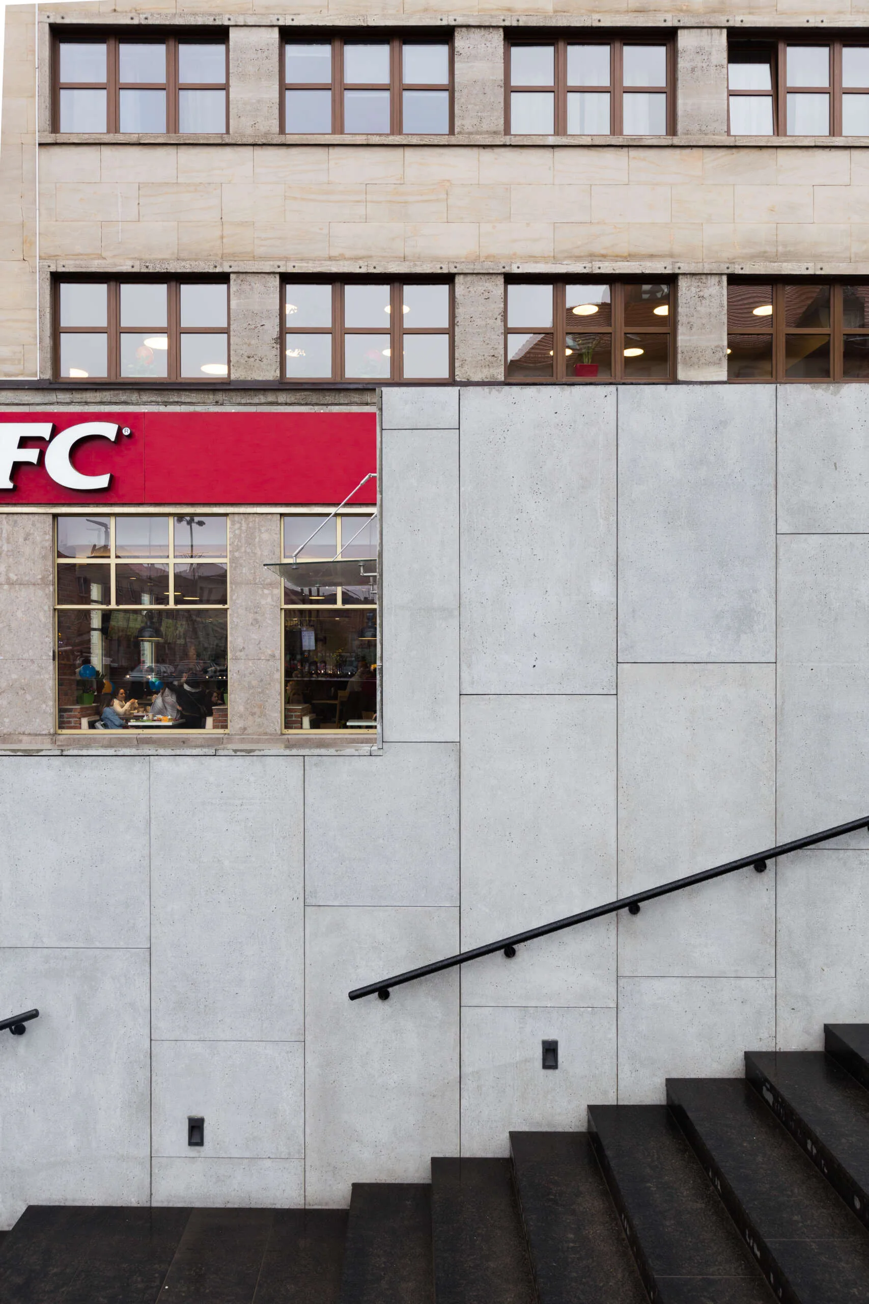 ConcreAte decorative concrete — project Przejście Świdnickie / Wrocław