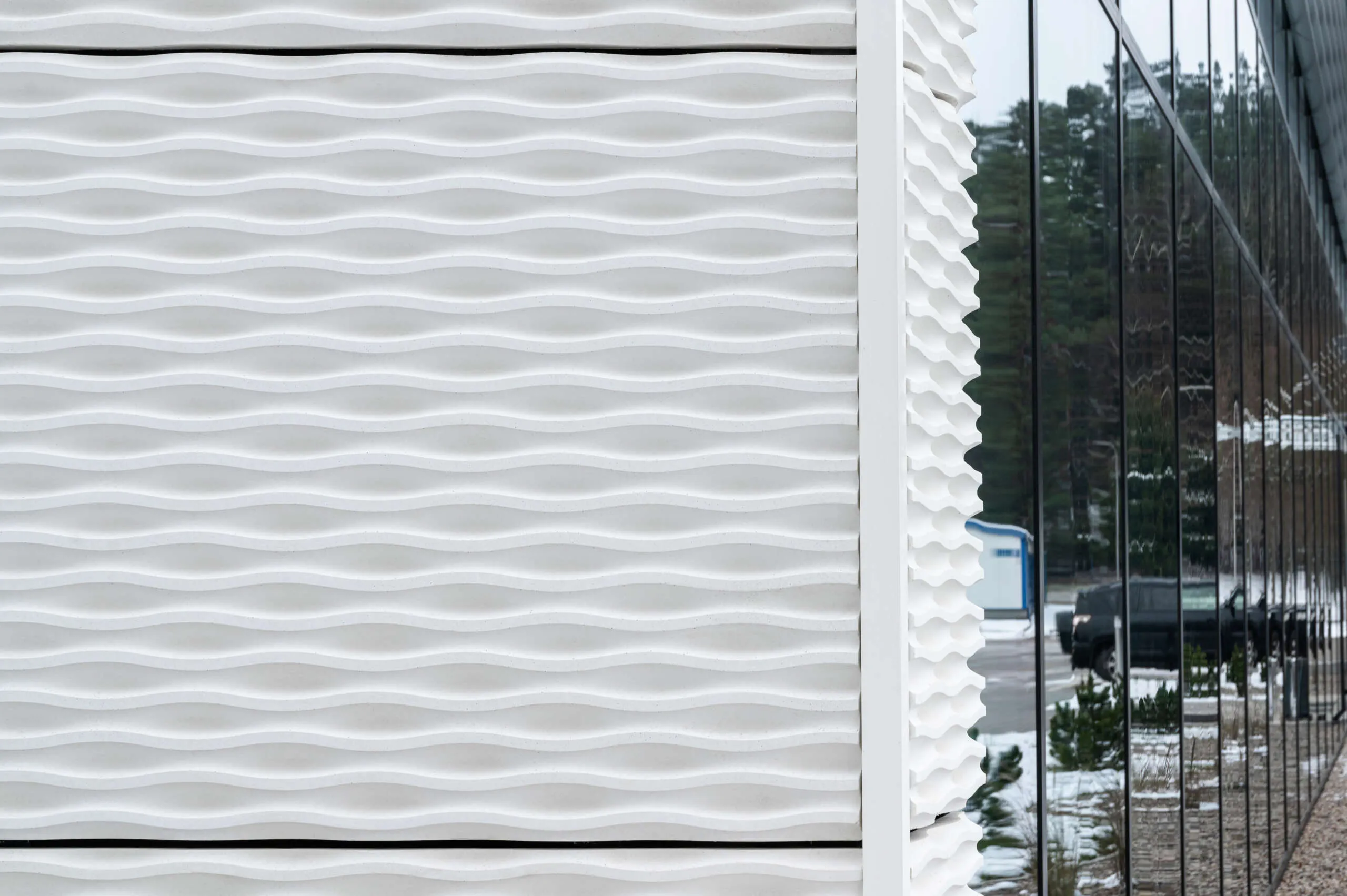 Beton dekoracyjny ConcreAte — realizacja PWiK / Olsztyn