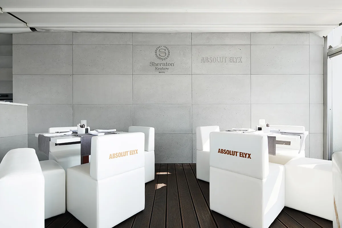 Concrete panels concreAte common — hotel Krakow
