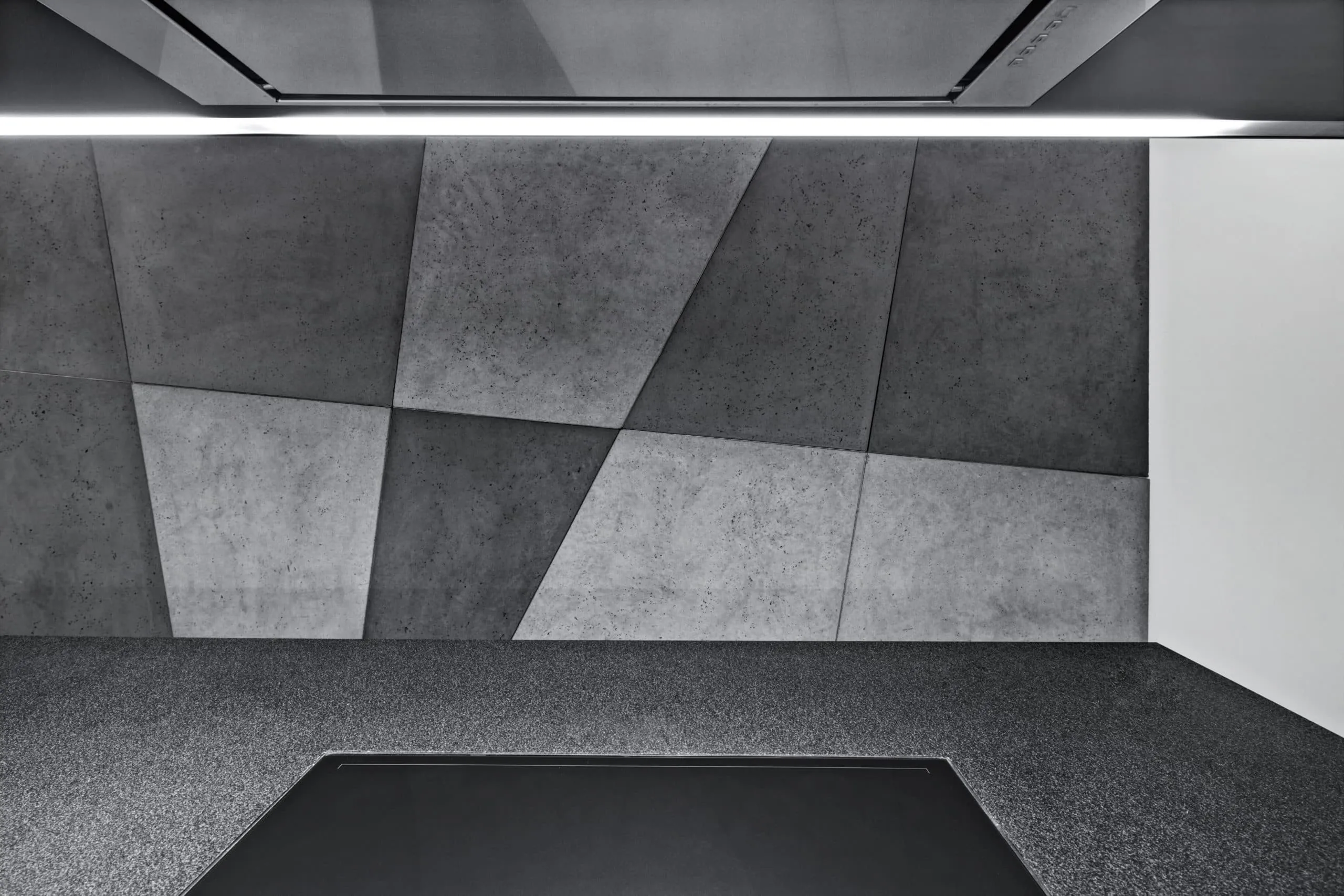 Concrete panels — commercial spaces Warsaw