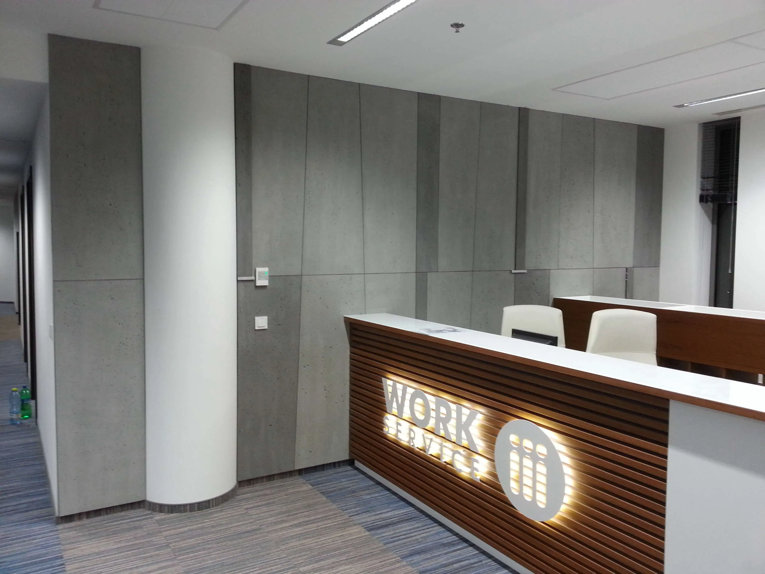 Work Service / Warszawa — architectural concrete ConcreAte