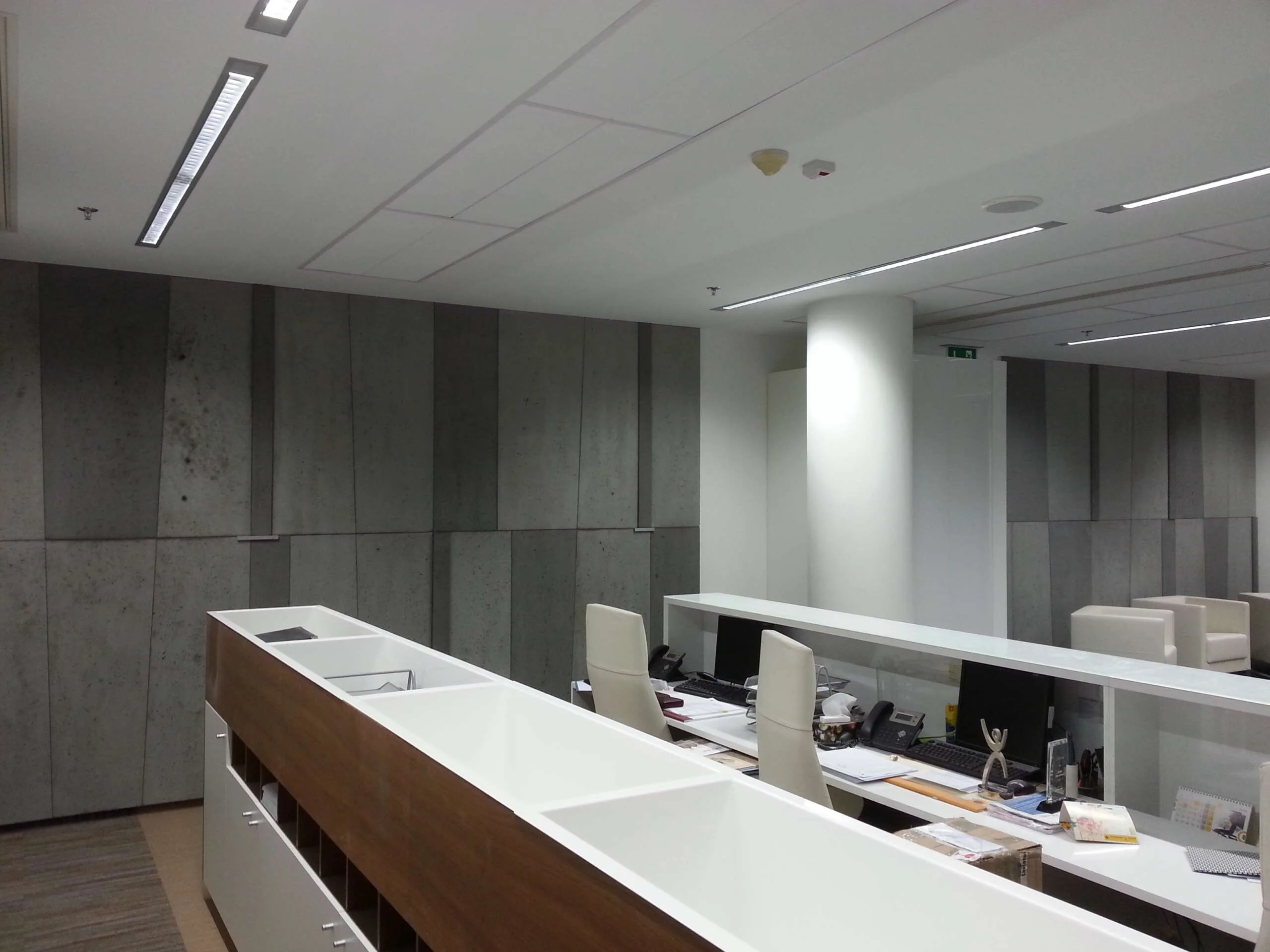 Concrete panels concreAte common — office Warsaw